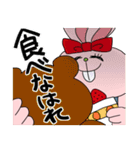 主食は肉（個別スタンプ：26）