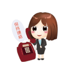Pretty Office worker（個別スタンプ：10）