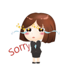 Pretty Office worker（個別スタンプ：11）