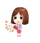 Pretty Office worker（個別スタンプ：12）