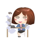 Pretty Office worker（個別スタンプ：15）