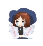 Pretty Office worker（個別スタンプ：16）