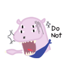 Mr.Hippo (Eng version)（個別スタンプ：20）