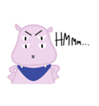 Mr.Hippo (Eng version)（個別スタンプ：21）