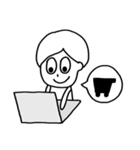 Ms. Lai-Fu's daily routine（個別スタンプ：4）