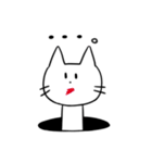 マンホールの猫（個別スタンプ：19）