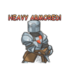 Full-helm Bravo: Castle Age（個別スタンプ：17）