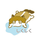 ふわふわのかわいい猫と友達スタンプ2（個別スタンプ：21）