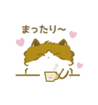 ふわふわのかわいい猫と友達スタンプ2（個別スタンプ：30）
