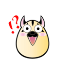 卵犬（ぷりん姐さん）（個別スタンプ：10）