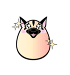 卵犬（ぷりん姐さん）（個別スタンプ：16）