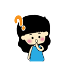 Blue Little Girl（個別スタンプ：2）