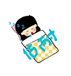 Blue Little Girl（個別スタンプ：3）