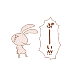 うさぎがうるさいスタンプ（個別スタンプ：15）
