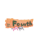 Ordinal number（個別スタンプ：4）