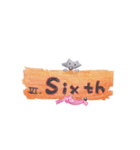 Ordinal number（個別スタンプ：6）