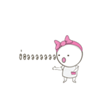 I don't fat.I'm pregnant with BBQ.（個別スタンプ：18）