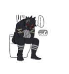 ダークヒーロー（個別スタンプ：18）