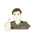 Royal Thai Navy Officer（個別スタンプ：3）