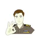Royal Thai Navy Officer（個別スタンプ：4）