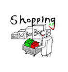 funny box man（個別スタンプ：9）