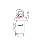 funny box man（個別スタンプ：16）