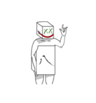 funny box man（個別スタンプ：23）