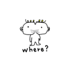 English question（個別スタンプ：3）