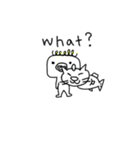 English question（個別スタンプ：7）