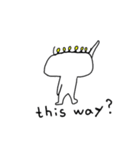 English question（個別スタンプ：15）