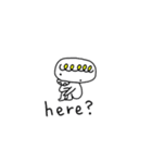 English question（個別スタンプ：16）