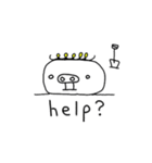 English question（個別スタンプ：37）