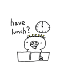 English question（個別スタンプ：39）