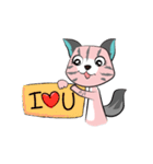 Bubu The Cat Stickers（個別スタンプ：37）