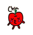 Apo-chan of Apple country（個別スタンプ：2）
