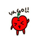Apo-chan of Apple country（個別スタンプ：4）
