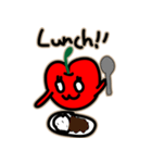 Apo-chan of Apple country（個別スタンプ：26）