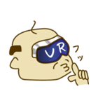 VRおぢさん（個別スタンプ：22）