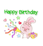 Rabbito (ta) : Happy Birthday 2024（個別スタンプ：3）