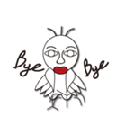 human face chicken（個別スタンプ：10）