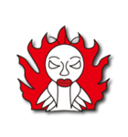 human face chicken（個別スタンプ：16）