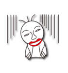 human face chicken（個別スタンプ：17）