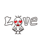 human face chicken（個別スタンプ：23）