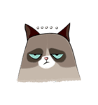 Grumpy Cute Cat（個別スタンプ：16）