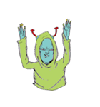 ブサエイリアンズリアル（個別スタンプ：24）