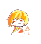 Paper children（個別スタンプ：3）