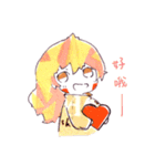 Paper children（個別スタンプ：11）