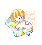 Paper children（個別スタンプ：21）