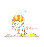Paper children（個別スタンプ：24）