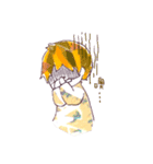 Paper children（個別スタンプ：25）